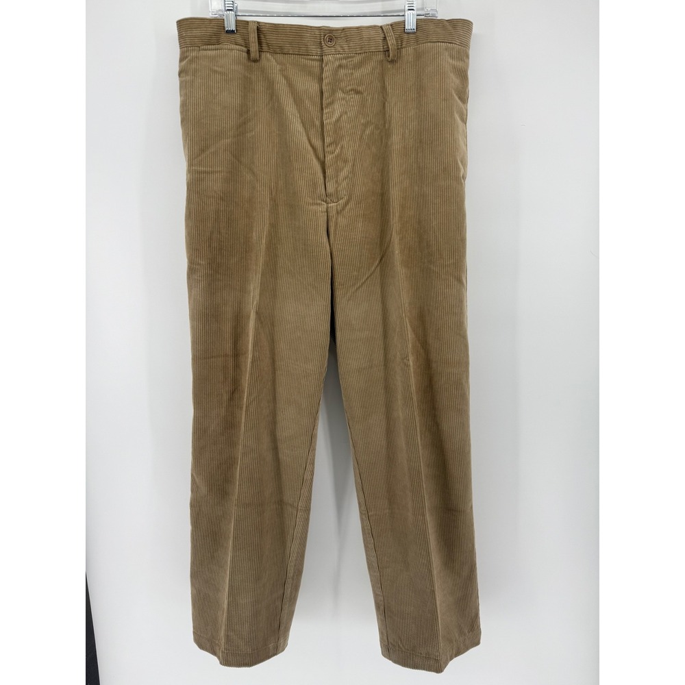 Banana Republic Emerson Mens 40L Tan Corduroy Pants Classic Fit‎ Casual